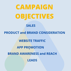 Campaign objectvies for google adwords 