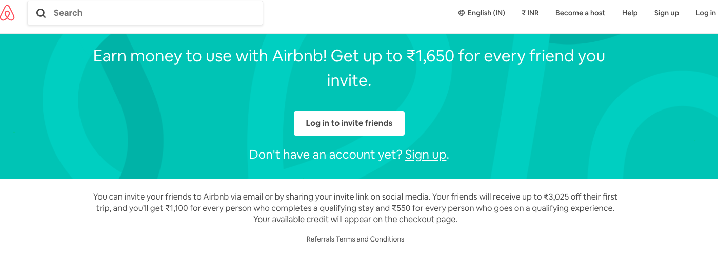 Airbnb Referral Marketing 