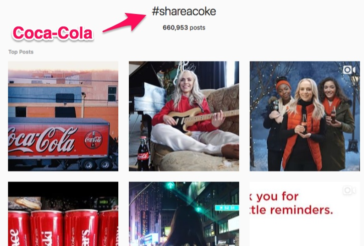 Coca Cola Instagram